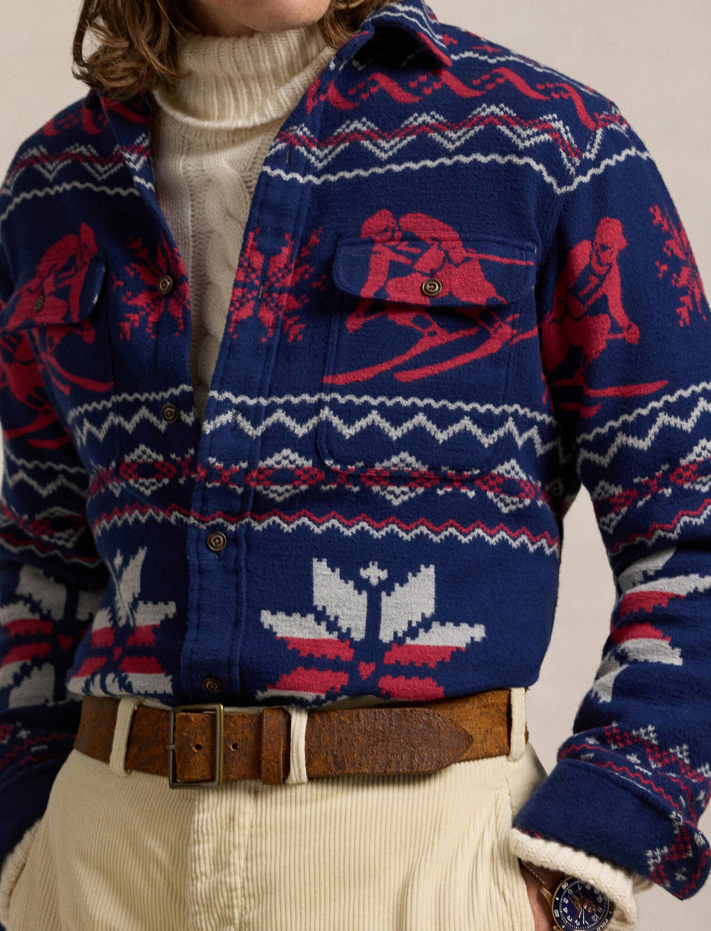 Рубашка POLO RALPH LAUREN - темно-синий(710952127)