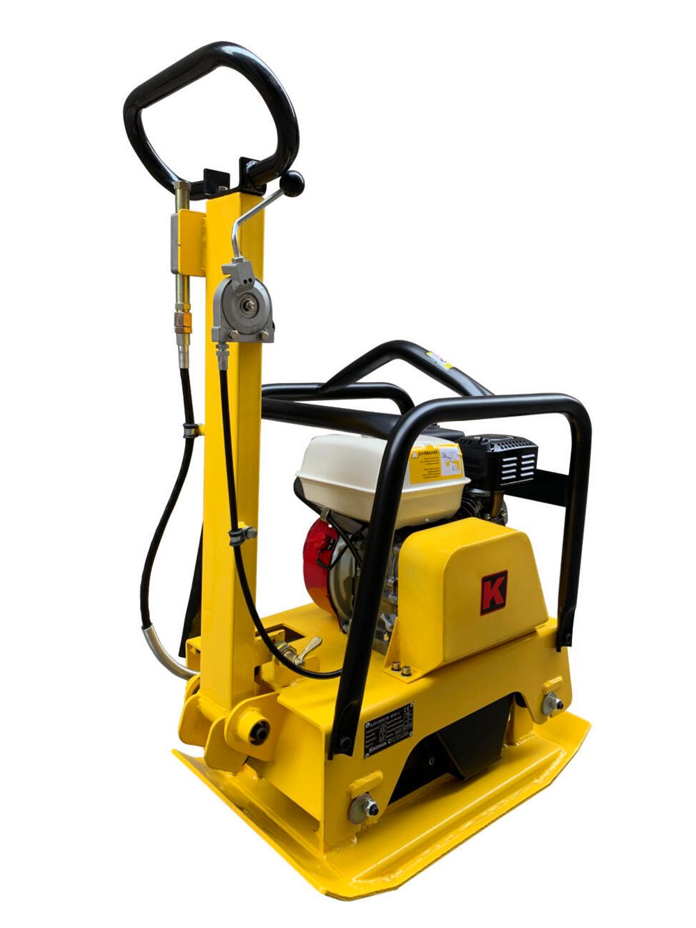 Виброплита реверсивная KOMAN MS125-4 бензиновая - [126 кг / 25 кН / Honda GX160]