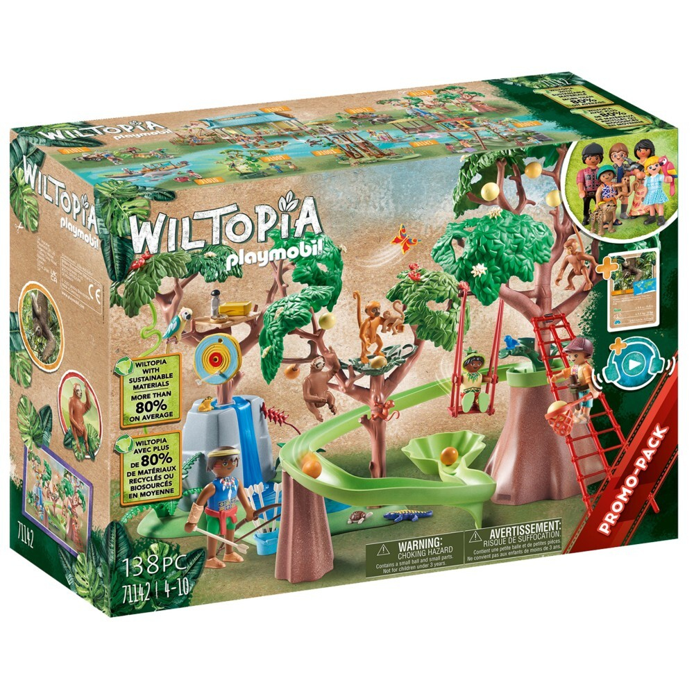Playmobil - Тропическая игровая площадка Wiltopia 71142 / артикул   71142  / GTIN 4008789711427