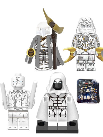 Набор мини-фигурок "Moon knight: Лунный рыцарь" 6 шт