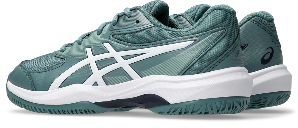 Детские теннисные кроссовки Asics Gel-Game GS - foggy teal/white