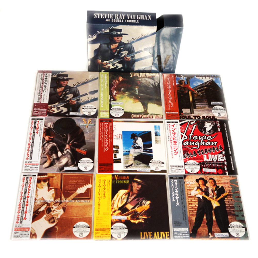 Комплект / Stevie Ray Vaughan And Double Trouble (10 Mini LP CD + Box)