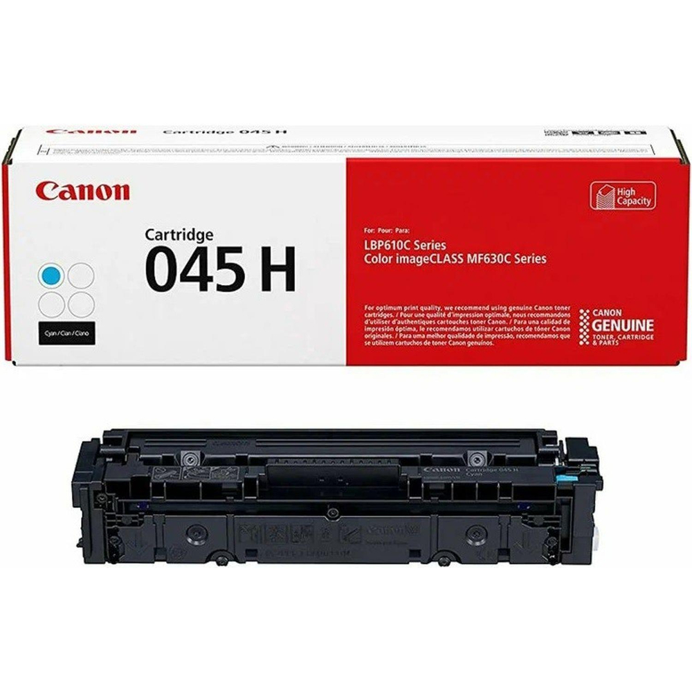 Картридж лазерный Canon 045 H C (1245C002) гол. для MF635Cx, 633Cdw, 631Cn