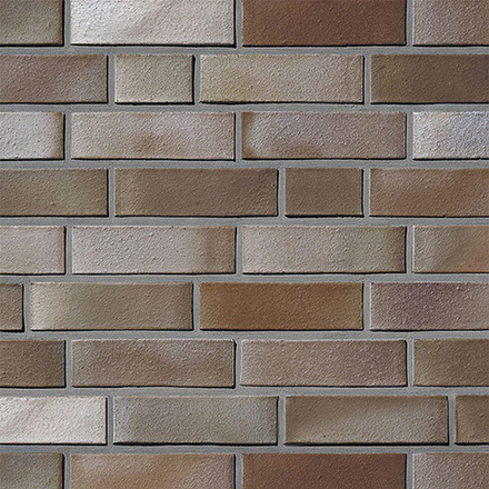 Roben Accum сине-коричневый (blau-braun) NF 240х115х71, поверхность гладкая (glatt) - облицовочный кирпич