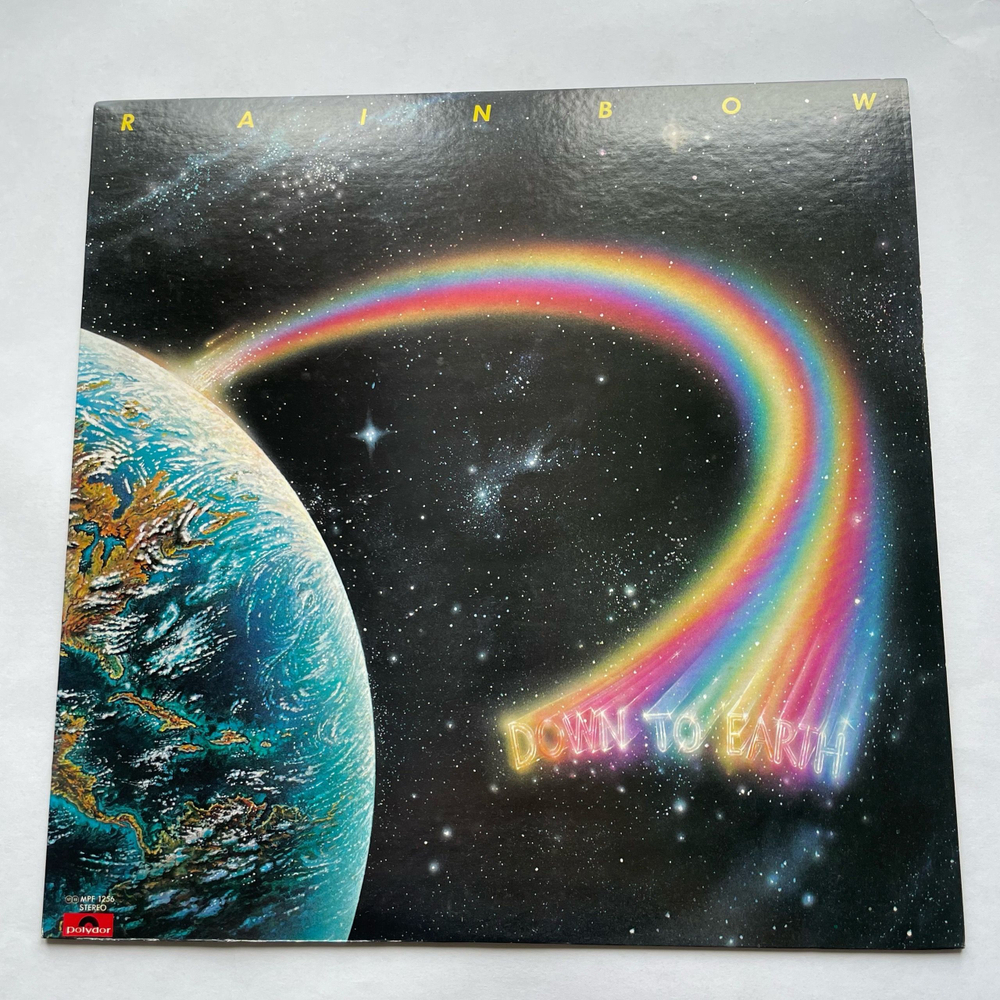 Винтажная виниловая пластинка LP Rainbow Down To Earth (Япония 1979) (Без Оби)