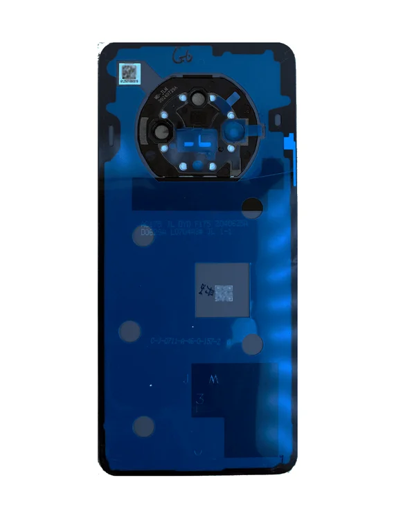 Задняя крышка для Oppo Reno 12F серая (Grey) со стеклом камеры