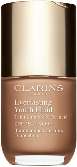 Clarins Everlasting Youth Fluid Foundation - Осветляющий тональный крем SPF 15, 30 ml