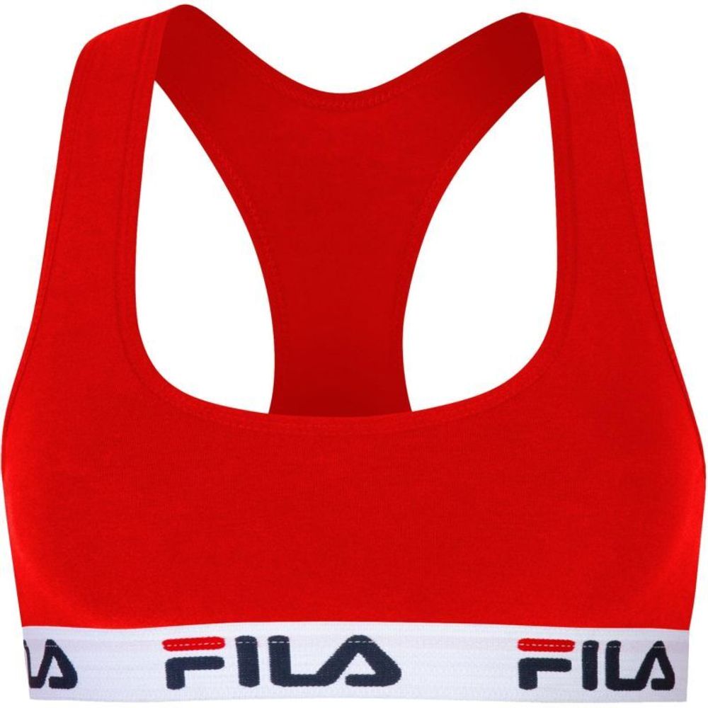 ТОП теннисный Fila Underwear Woman Bra 1 pack - red