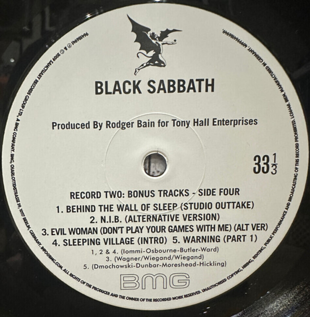 Black Sabbath / Black Sabbath (Deluxe Edition)(2LP)