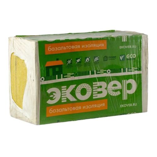 Утеплитель Эковер Экофасад 110 кг/м³ (1000x600x100 мм) 4 шт