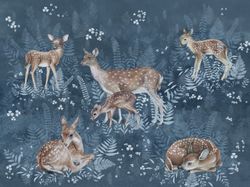 Бэмби олени