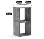 Полка 2 куба дубовая