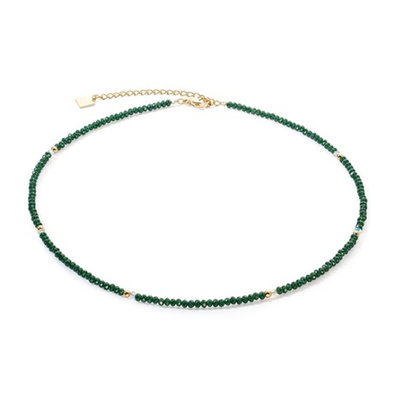 Колье Coeur de Lion Dark Green 2033/10-0521