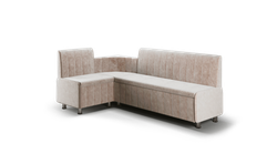 Кухонный уголок со спальным местом Каприччио 022 антивандальная замша mocca дерево