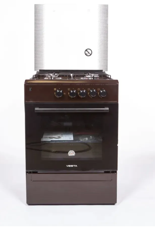 Плита газовая Vesta BERGAMO VGG 10-G Коричневый ГКдух Ех