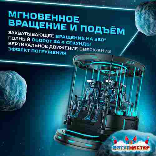 VR-аттракцион «Лифт в космос», 2,48*2,48*2,42 м