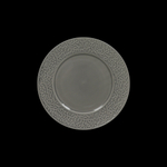 ТАРЕЛКА мелкая с бортами 8,25" 210мм, серый "