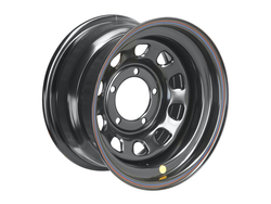 Диск усиленный УАЗ стальной черный 5x139,7 8xR15 d110 ET-19 1580-53910BL-19A07