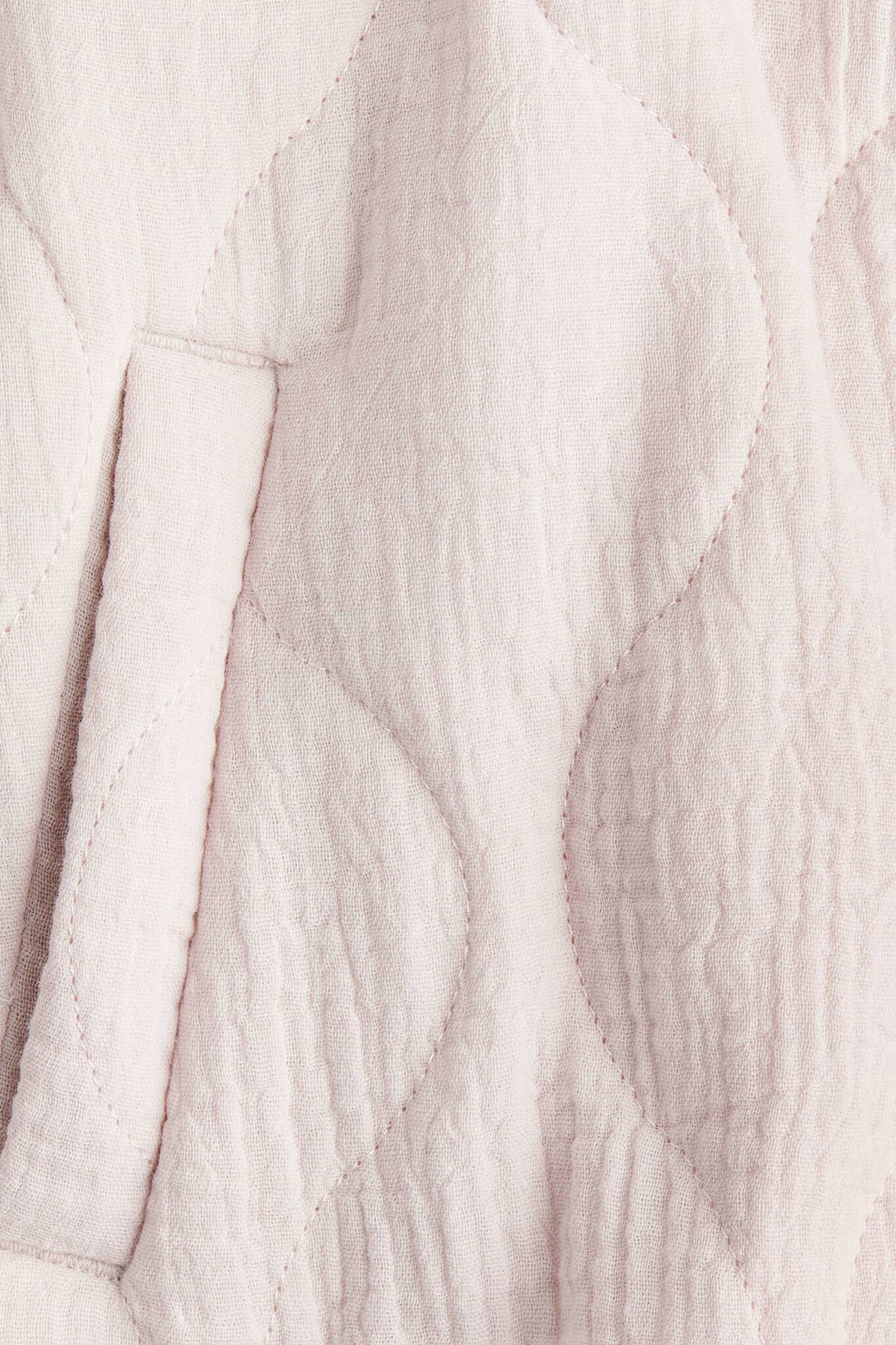 H&M Стеганая куртка из муслина, светло-розовый