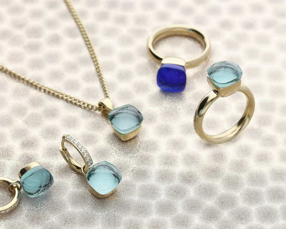 Кольцо Qudo FIRENZE 19 (G) Lapis 107001/40-4723 19 размер 19