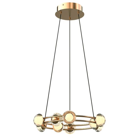 Подвесная светодиодная люстра Favourite Rondell 4382-9P