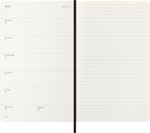 Еженедельник Moleskine PRECIOUS & ETHICAL MAMBA Large 130х210мм обложка экокожа 144 стр бургунди (DSPRETF3712WN3)