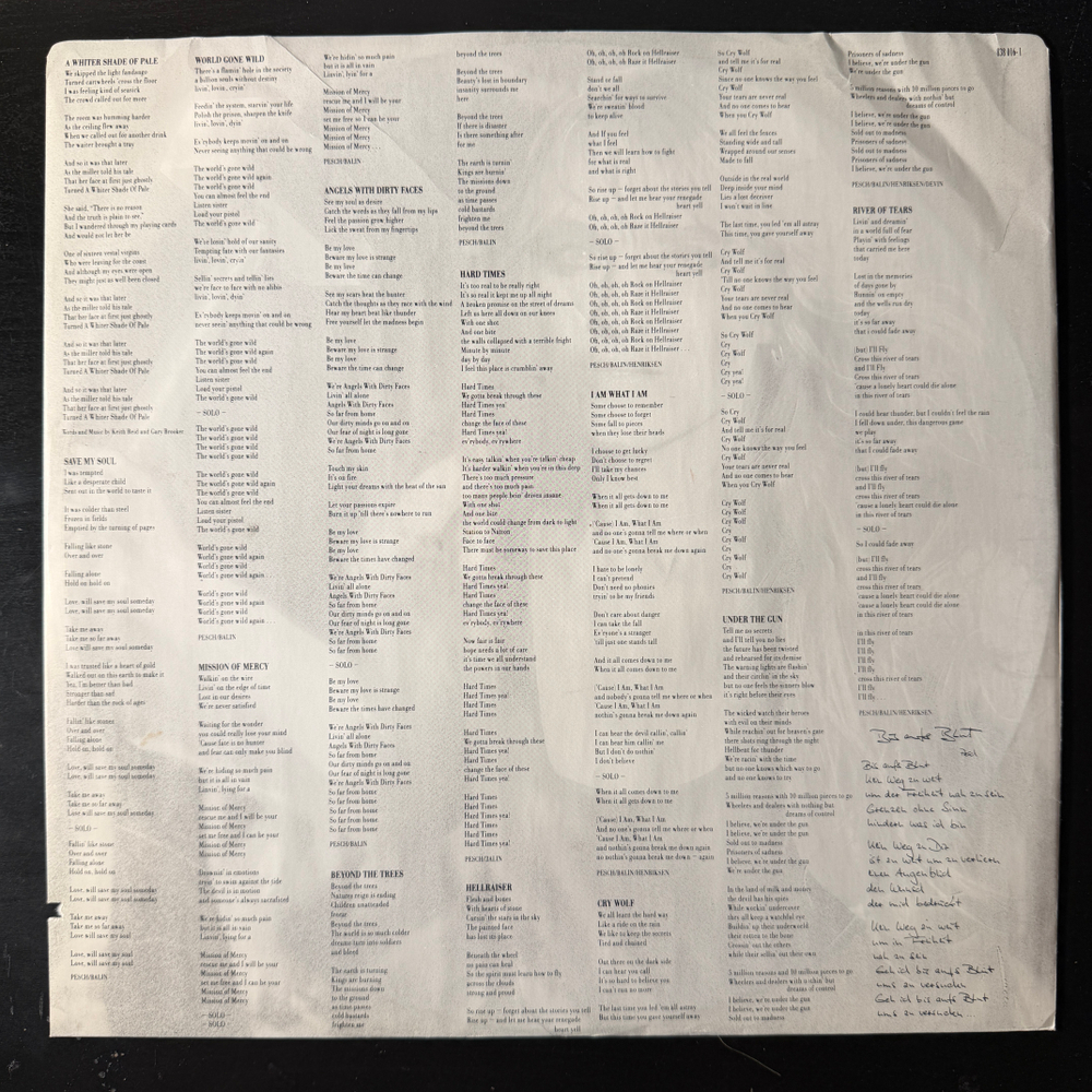 Doro ‎– Force Majeure (США 1989г.) Т