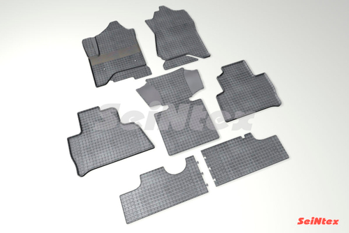 Резиновые коврики Сетка для Chevrolet Tahoe IV 2014-н.в., Seintex.86818