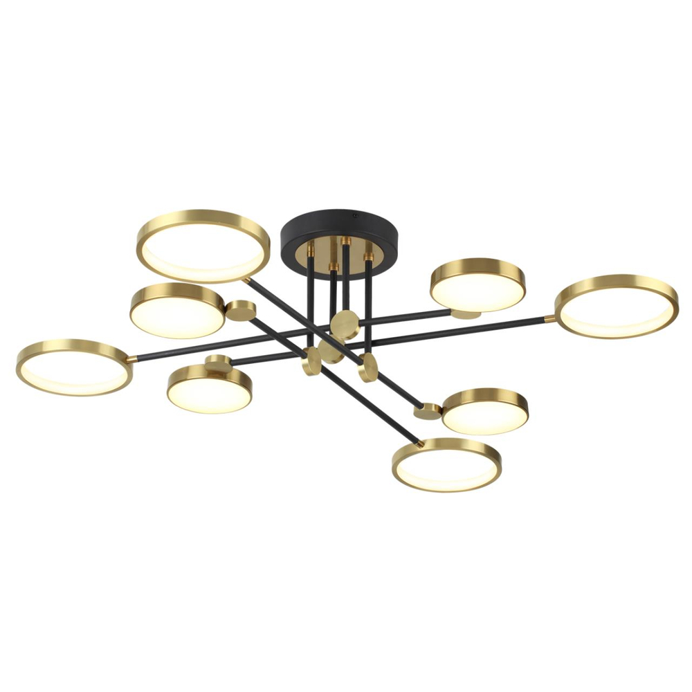 4320/75CL MIDCENT ODL22 305 металл/черный с бронзой Потолочный светильник IP20 LED 65W 2677Лм DENZEL