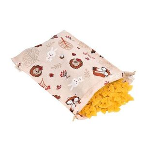 Экомешочек из льна и хлопка "Лесная братва", 25х33 см