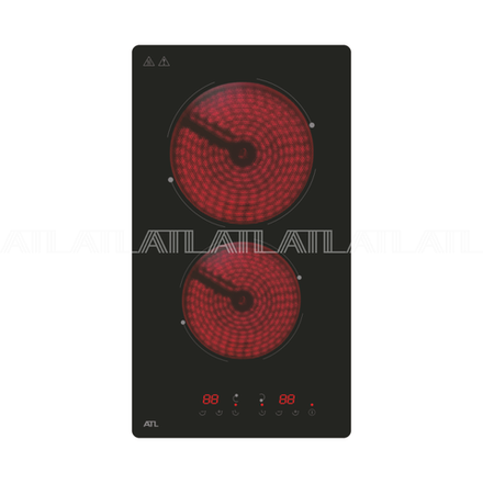 Варочная панель электрическая ATL 2 KRC 320 C BK