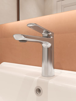 Смеситель для раковины STWORKI Вирклунд S05010CR хром