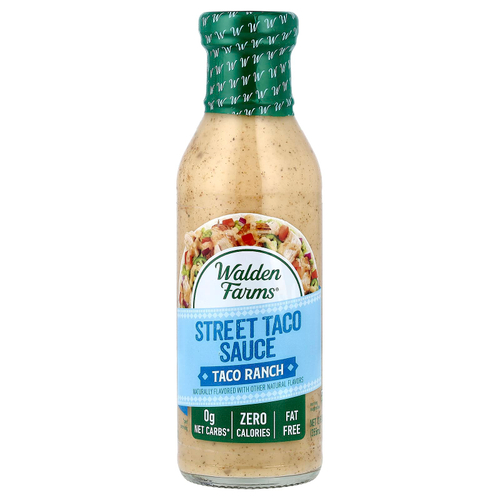 Walden Farms, Street Taco Sauce, Taco Ranch, 355 мл (12 жидк. унц.)