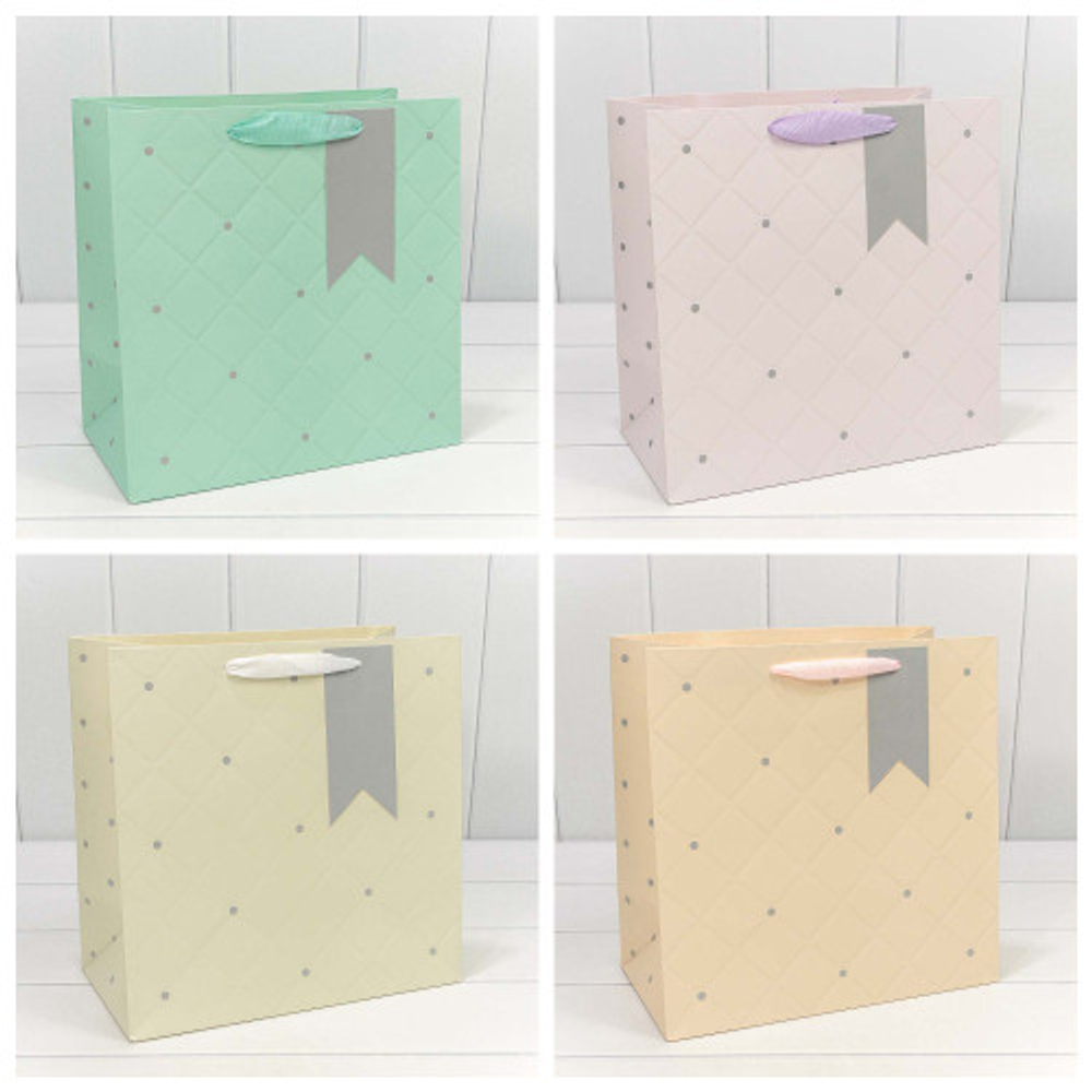 Пакет подарочный 30х30х16см Премиум "Эксклюзив" (Микс)