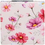 Зеркало косметическое двойное «ФРАТЕЛЛИ», циния, 7*7см (пакет с подвесом)