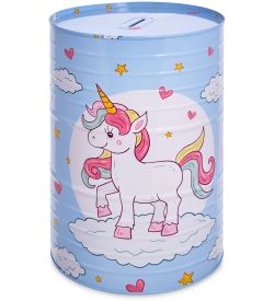 BX-213/2 Металлическая копилка «Единорог»