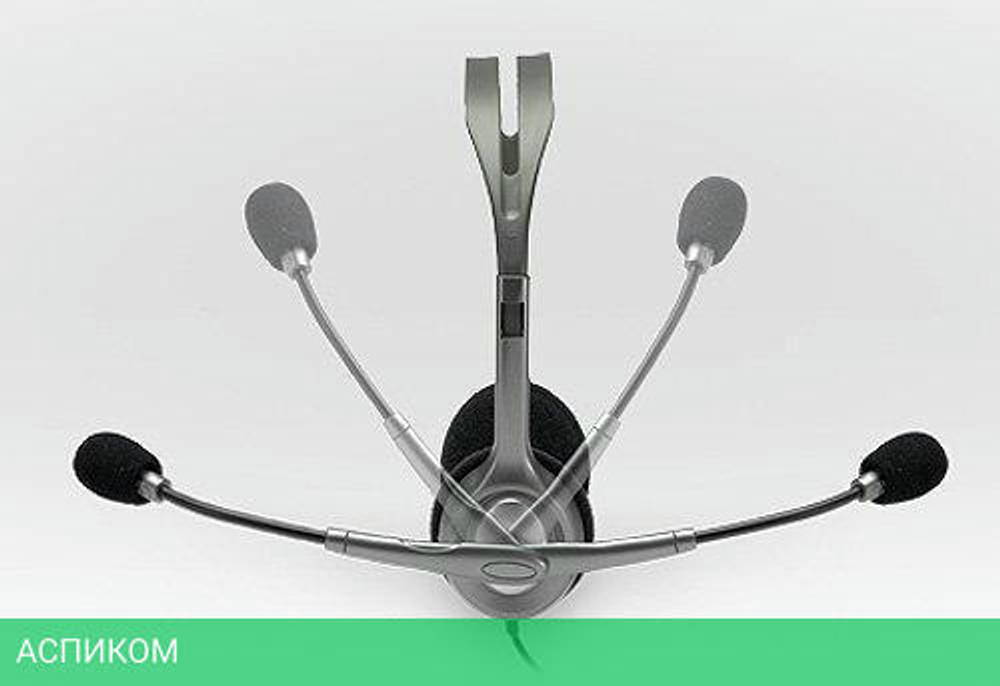 Гарнитура Logitech Stereo Headset H110 (981-000472)