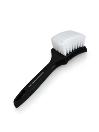 Smart Open Щетка для чистки покрышек черная с белым ворсом
