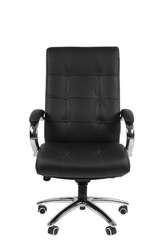 Офисное кресло Chairman 424 Россия нат.кожа/экокожа черная (мультиблок)
