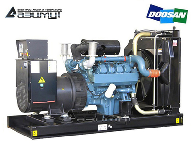 Дизельный генератор Азимут АД-360С-Т400-2РМ17 Doosan с автозапуском