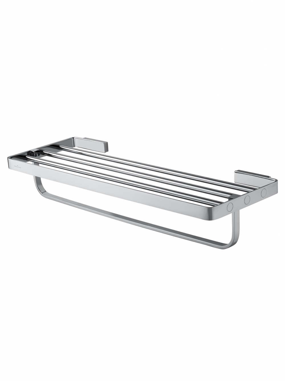 Полотенцедержатель с полкой WONZON & WOGHAND LOTTE, Хром (WW-8381A)