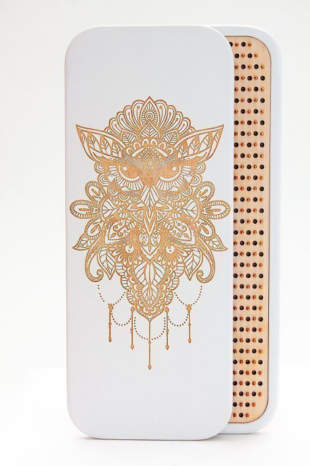 Доска садху Сова алюминиевые гвозди