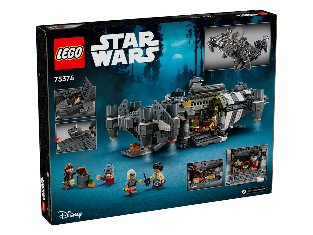 LEGO Star Wars 75374 Лего «Ониксовый Пепел» — космический корабль из вселенной SW 75374_УЦЕНКА