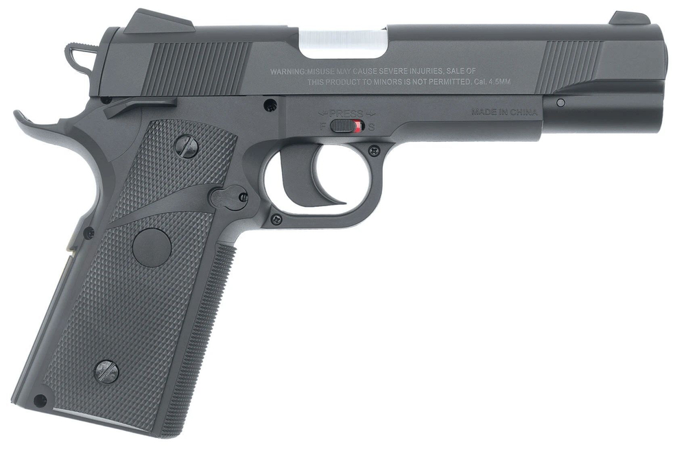 Пистолет пневматический Stalker S1911G(аналог "Colt1911") к.4,5мм