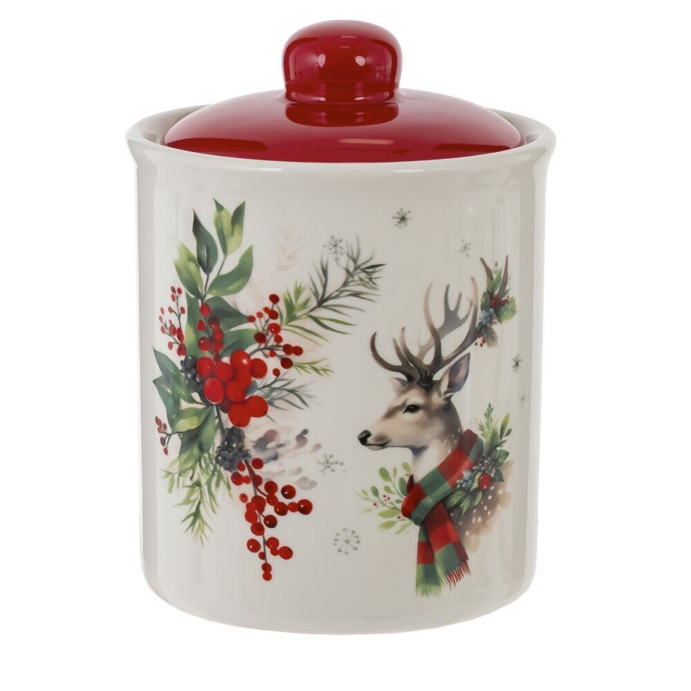 GAEM Ёмкость для сыпучих продуктов "Олень", 450 мл, L10 W10 H13 см