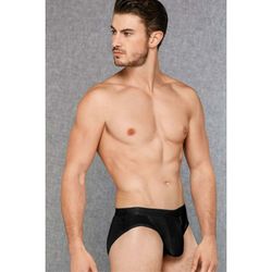 Мужские трусы брифы с узкой резинкой черные Doreanse 1207