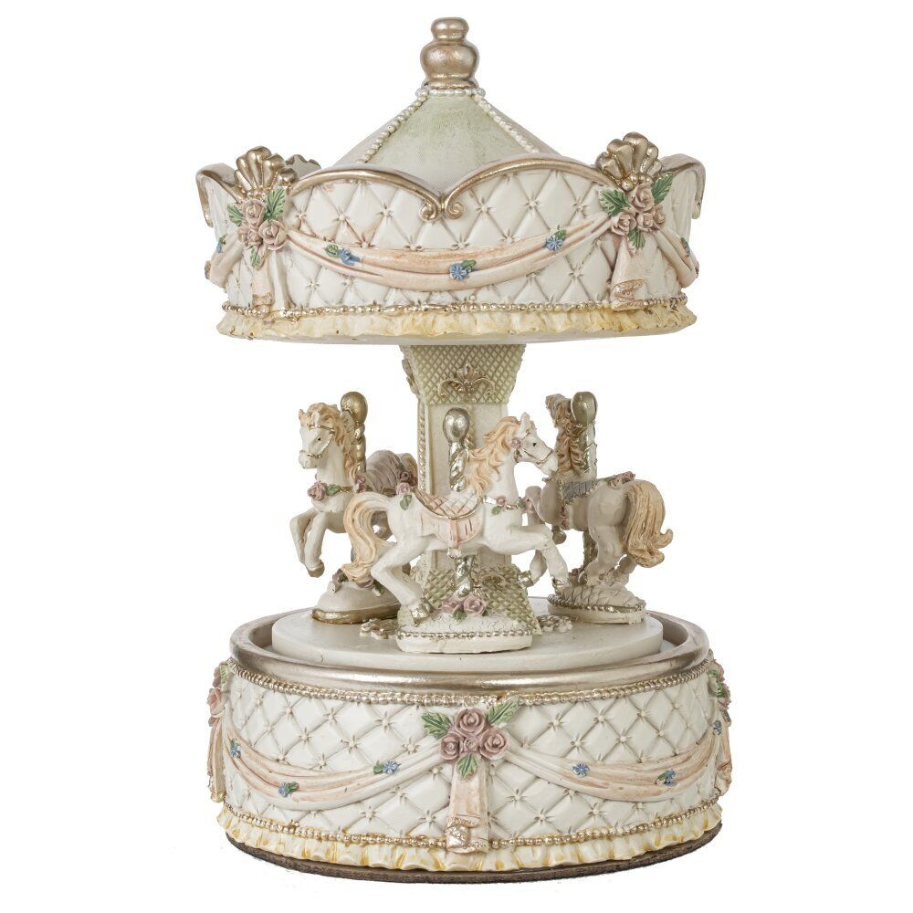 GAEM Фигурка декоративная "Карусель" (муз, движ), L10,5 W10,5 H16,5 см