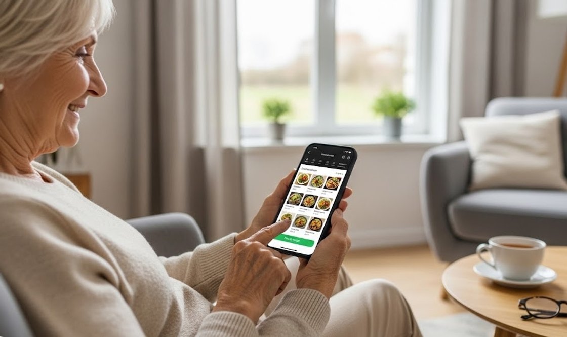 Спрос на доставку еды среди аудитории 55+ растет