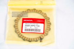 22201-KPG-T00. DISK, CLUTCH FRICTION. OEM Honda MSX125 (Grom) 2013-2016