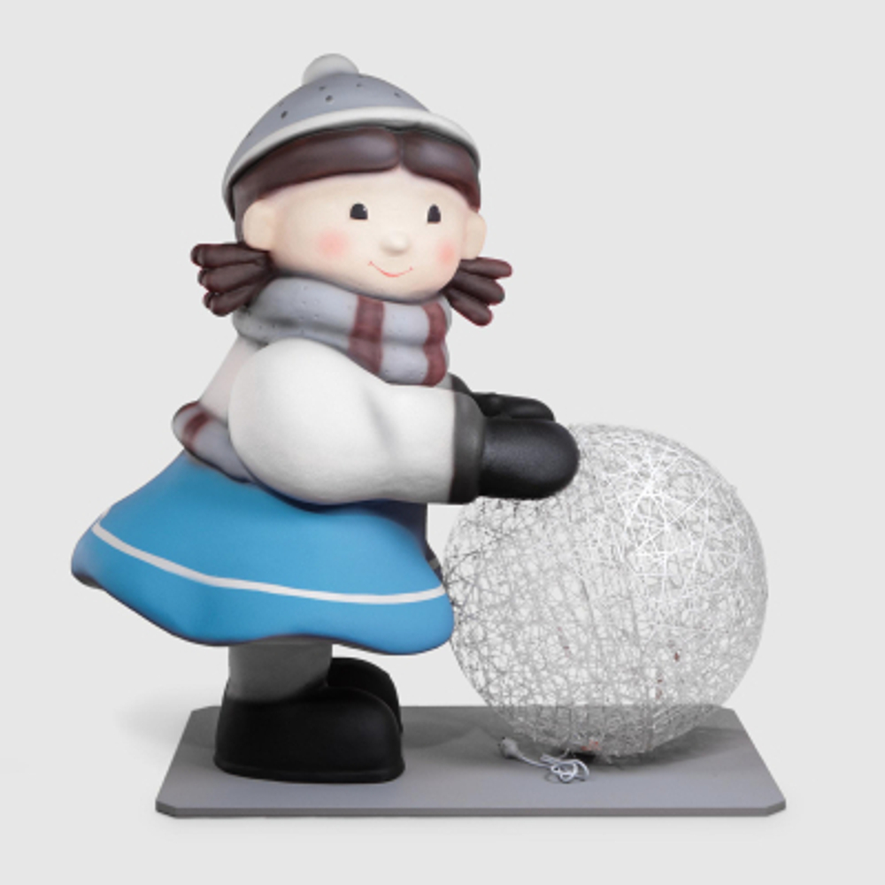 Композиция декоративная Bigdecor Зимние забавы 3